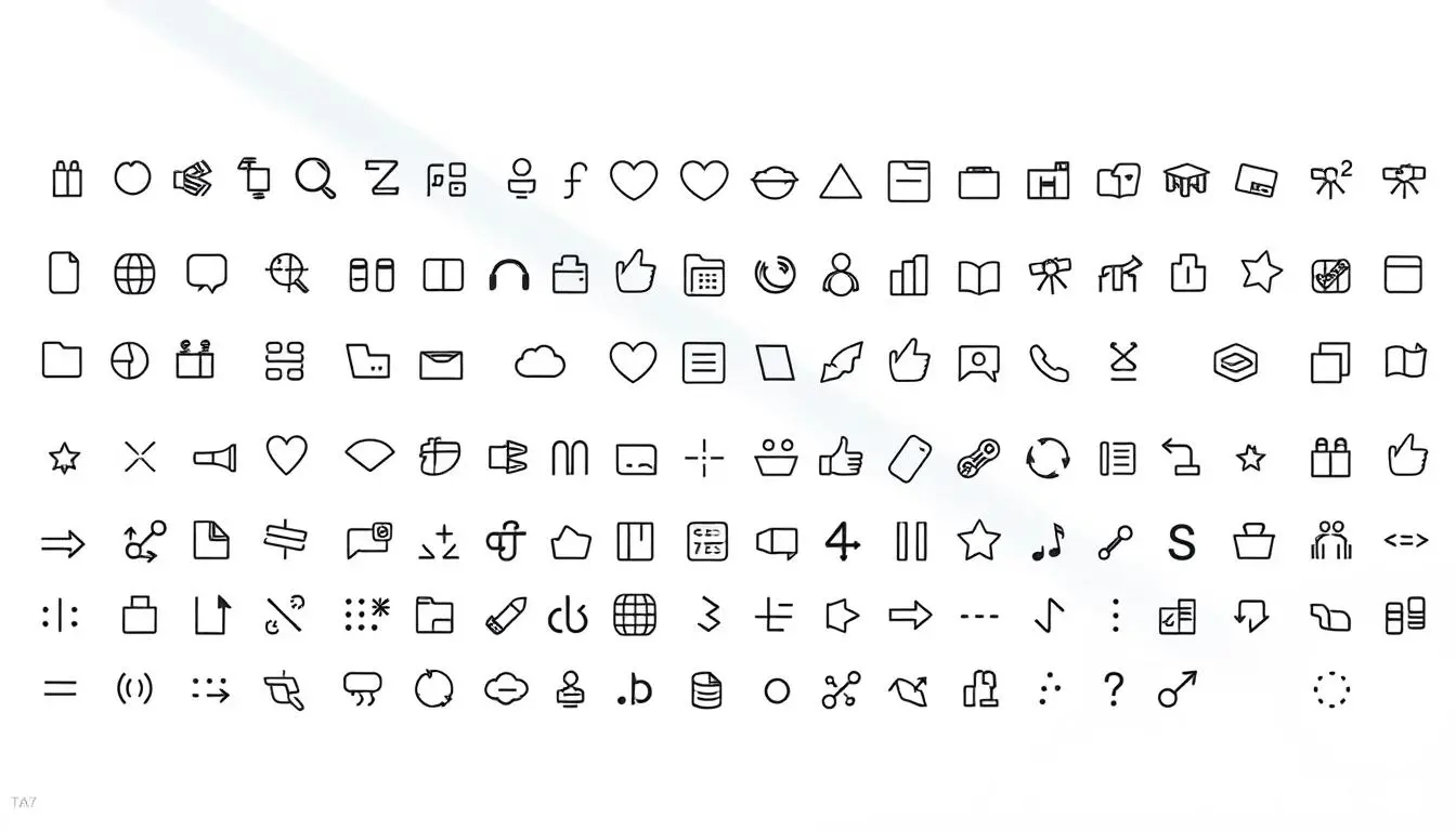 Icon fonts Icon fonts